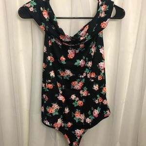 Floral Off the shoulder One Piece